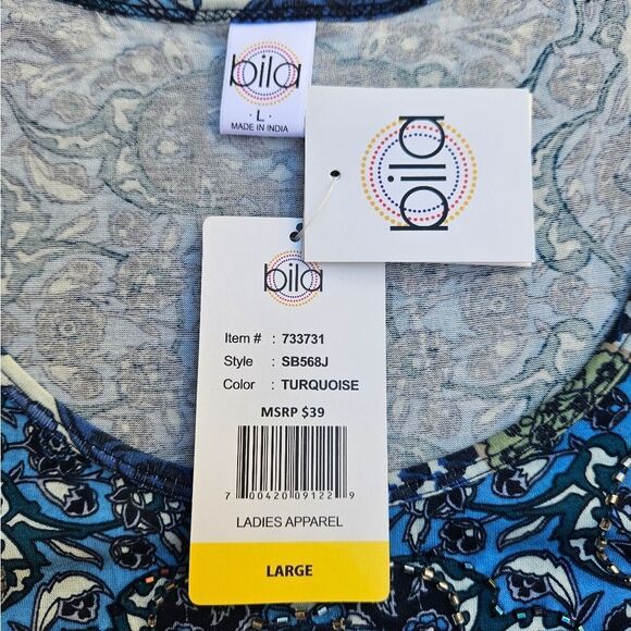 Bila Boho Tank Top Size L - Picture 8 of 11